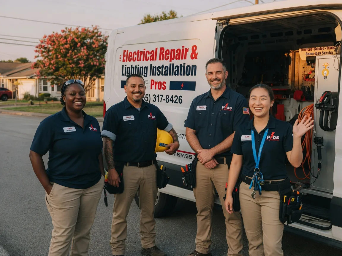 Licensed Electrician company in Shade, OH